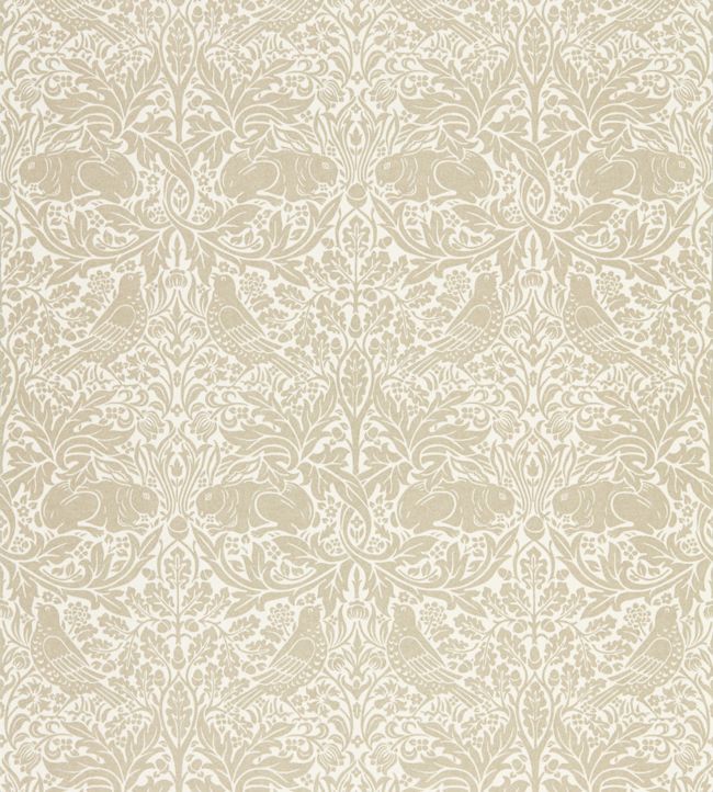 Pure Brer Rabbit Wallpaper - Linen - 216531 - Morris & Co