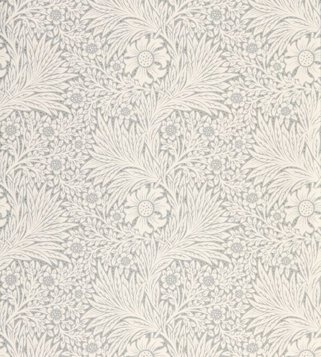 Pure Marigold Wallpaper - Cloud Grey - 216536 - Morris & Co