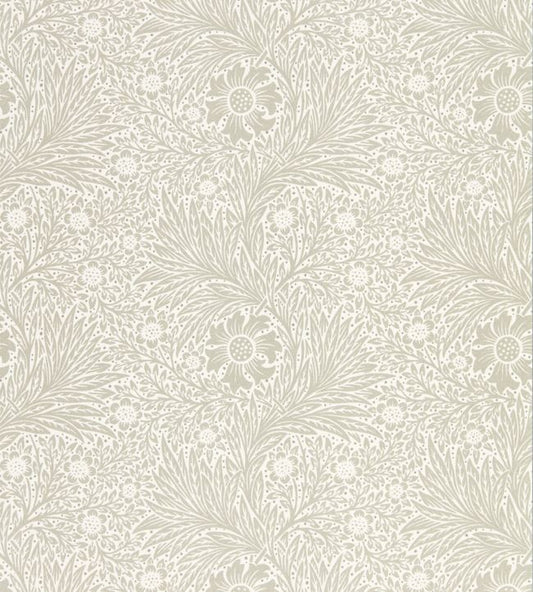 Pure Marigold Wallpaper - Soft Gilver - 216537 - Morris & Co