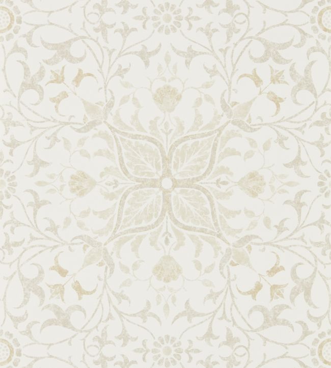 Pure Net Ceiling Wallpaper - Ecru/Linen - 216039 - Morris & Co