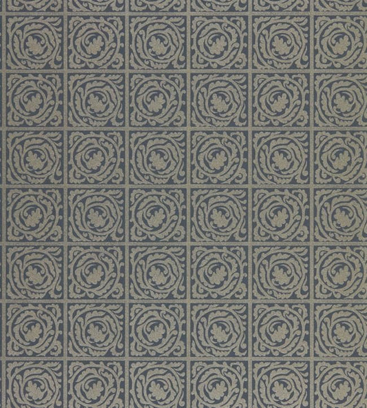 Pure Scroll Wallpaper - Ink - 216547 - Morris & Co