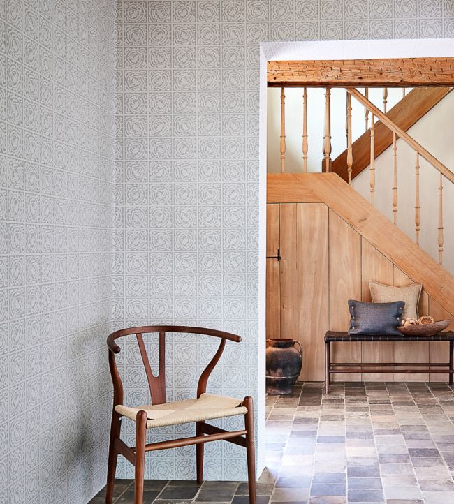 Pure Scroll Wallpaper - Lightish Grey - 216544 - Morris & Co
