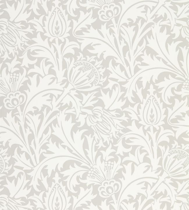 Pure Thistle Wallpaper - Pebble - 216551 - Morris & Co