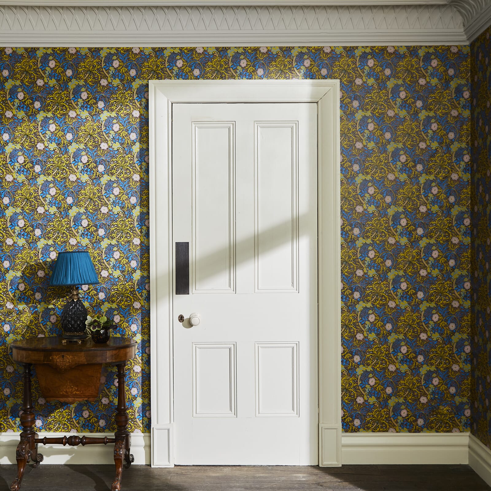 Seaweed Wallpaper - Lime - House of Hackney