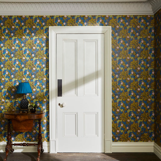 Seaweed Wallpaper - Lime - House of Hackney