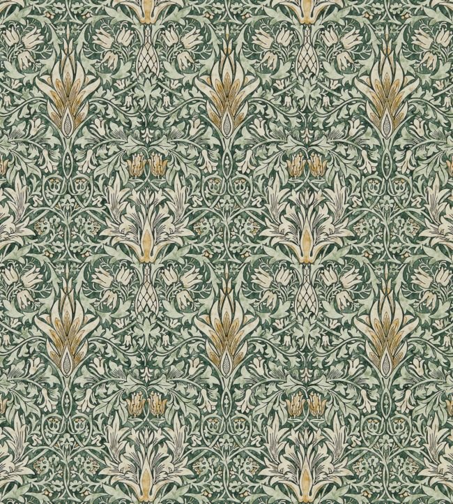 Snakeshead Wallpaper - Forest/Thyme - 216427 - Morris & Co