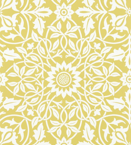 St James Ceiling Wallpaper - Sunflower - 217078 - Morris & Co