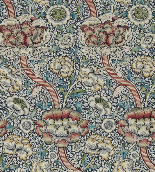 Wandle Wallpaper - Indigo/Madder - 216420 - Morris & Co