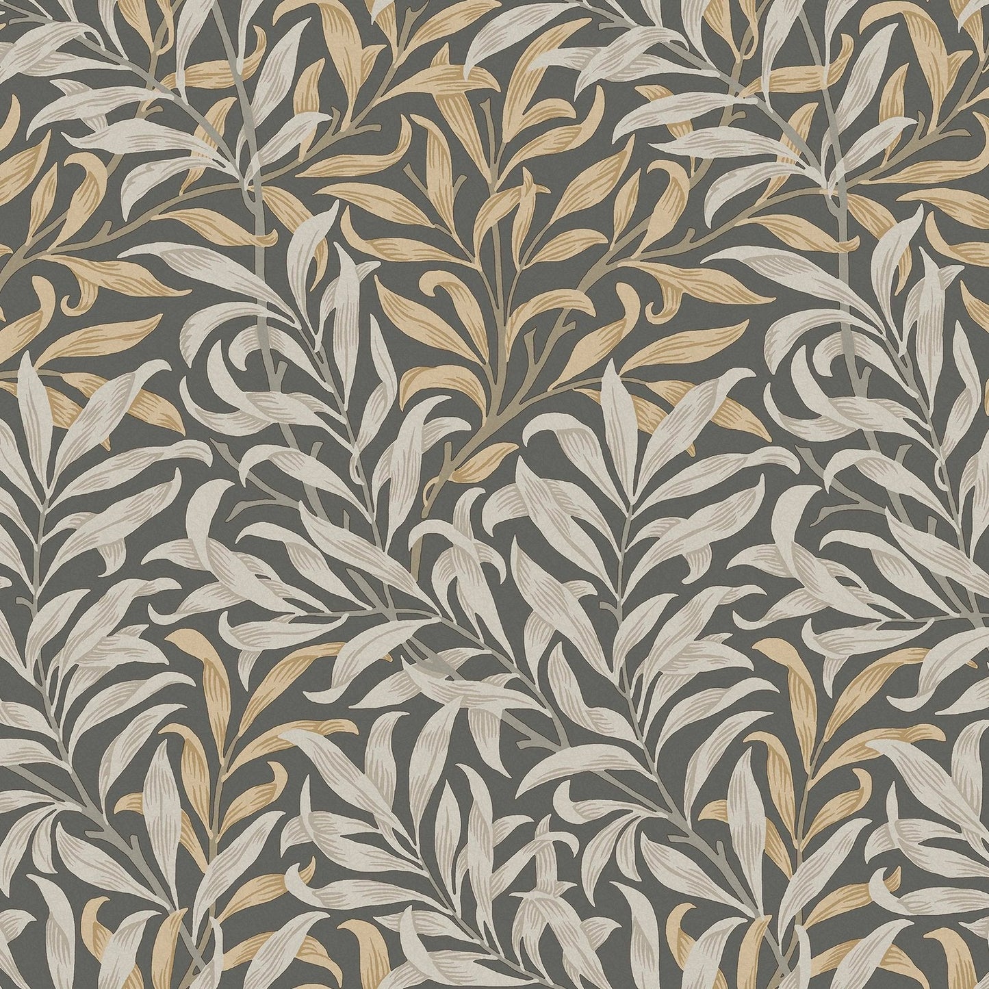 Willow Bough Wallpaper - Charcoal - William Morris AH