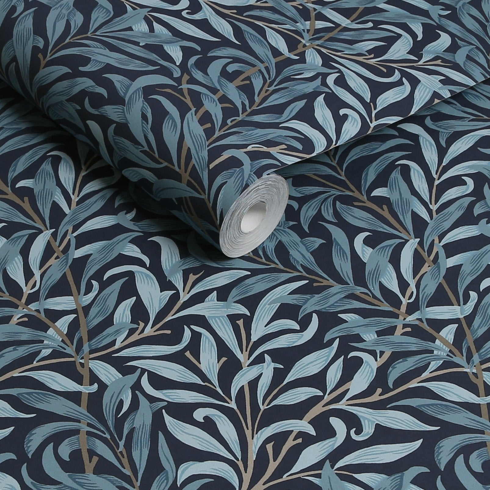 Willow Bough Wallpaper - Deep Blue - William Morris AH
