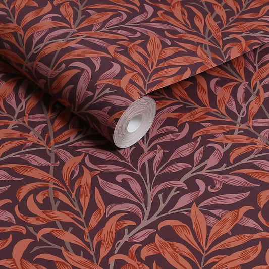 Willow Bough Wallpaper - Plum - William Morris AH