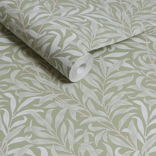 Willow Bough Wallpaper - Sage - William Morris AH