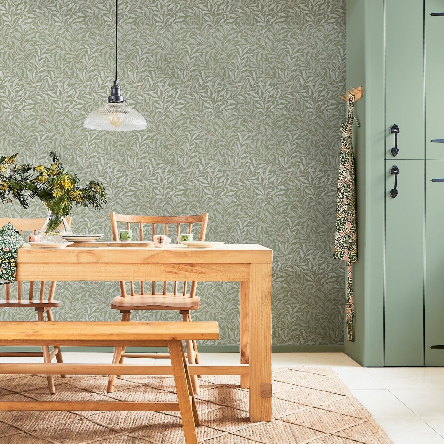 Willow Bough Wallpaper - Sage - William Morris AH
