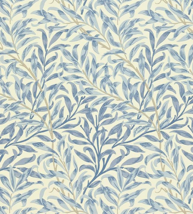 Willow Boughs Wallpaper - Blue - DJA1WB103 - Morris & Co