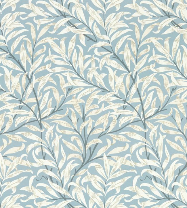 Willow Boughs Wallpaper - Dove - Clarke & Clarke