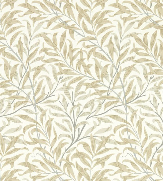 Willow Boughs Wallpaper - Linen - Clarke & Clarke