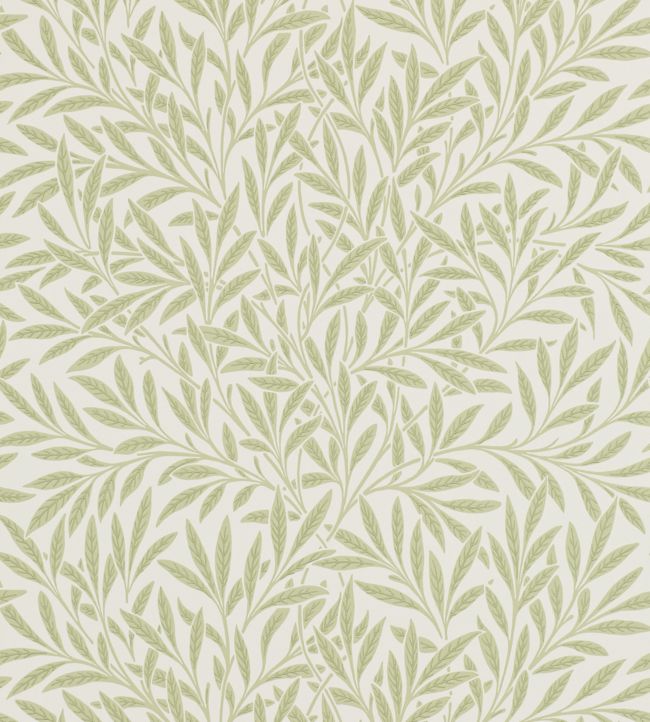 Willow Wallpaper - Olive - 210383 - Morris & Co