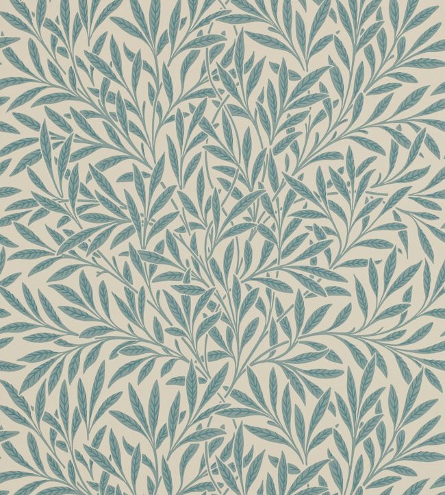 Willow Wallpaper - Slate - 210382 - Morris & Co